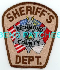 NORTH CAROLINA,A,RICHMOND COUNTY SHERIFF 2B